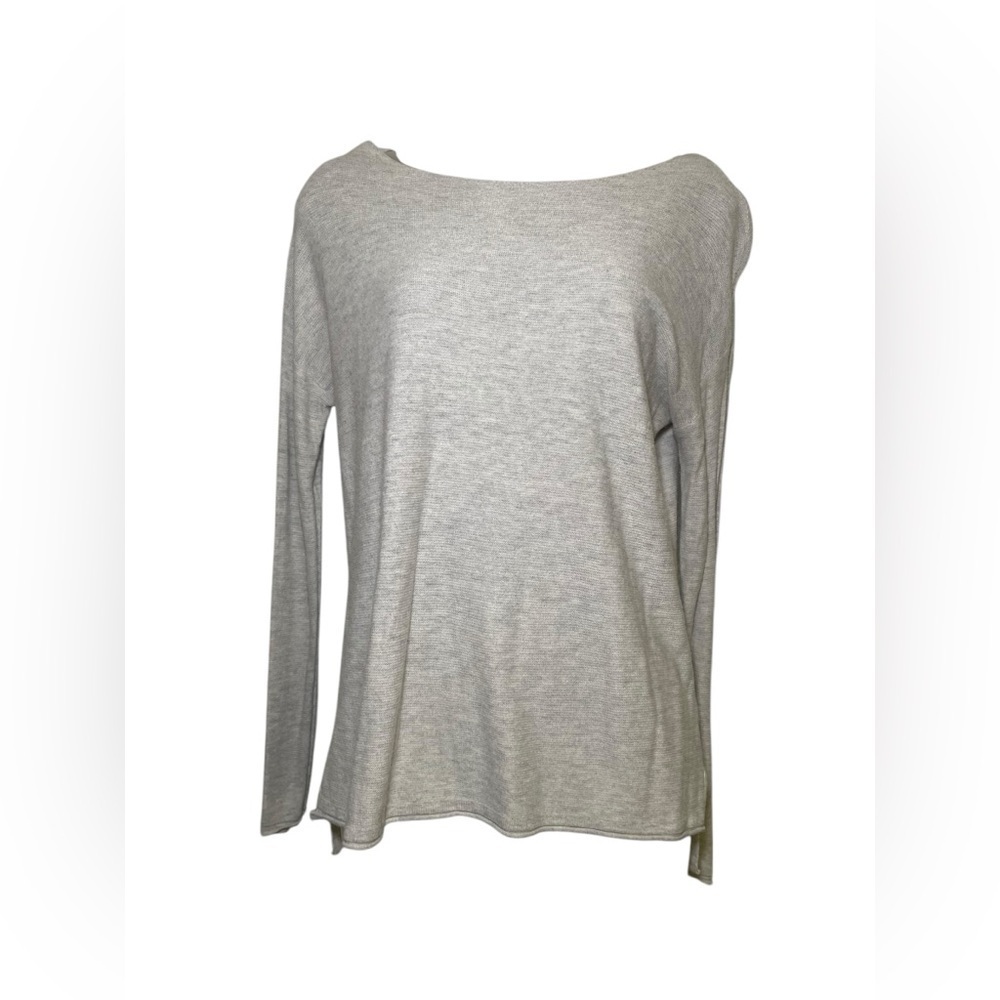 Mossimo Pullover Gray Light Weight Sweater Size M